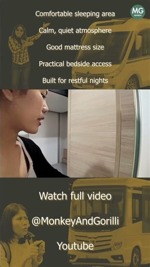 Challenger 380 RV Bedroom Comfort