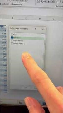 Réalise une carte de France interactive en deux clics ! #excel #exceltips #viral