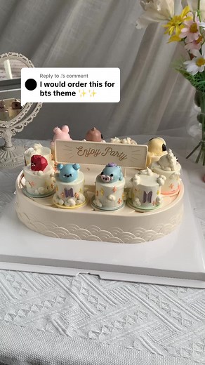 BTS Themed Conveyor Belt Cake Showcase