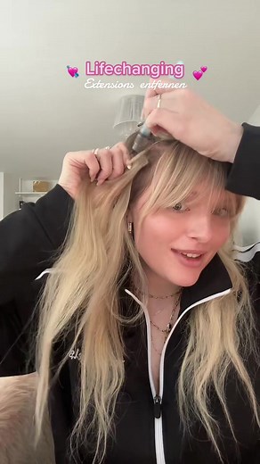 Lifechanging Tape Extensions Removal Trick! 💕