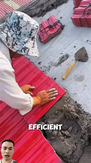5.9K views · 14 reactions | Concrete roof tile laying process #RoofConstruction #ConcreteTiles #HomeImprovement | Katie's Soles | Facebook