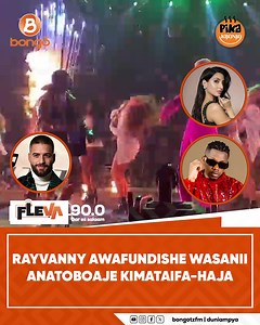 233K views · 12K reactions | @rayvanny AWAFUNDISHE WASANII ANATOBOAJE KIMATAIFA-HAJA Hosts: @noe_thefuture @codax_mtumakini @hajathecredible Leo Kwenye FLEVA ya Bongo Fm Msikilize Na Mtazame Live kupitia Bongo Fm Na YouTube yetu Kuanzia Saa 8:00-10:00 Jioni | Bongotzfm | Facebook