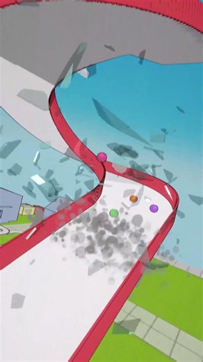Explosive Spiral Chaos! 🧱💣🏁 | BBAW Marble Run Race 23 - League 7