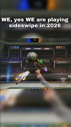 YES WE'RE ON SIDESWIPE IN 2026 🔥🤏| SUBSCRIBE! | #rocketleague