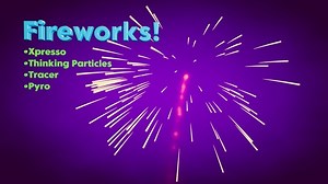 How to Make Fireworks in Cinema 4D With Pyro and a Tracer