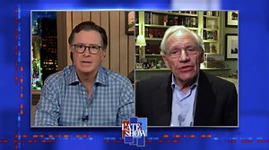 Author and journalist Bob Woodward spoke to Donald Trump 19 times over 11 months for his new book “Rage,” and recorded every moment in case the President accused him of publishing fake news. | The Late Show with Stephen Colbert