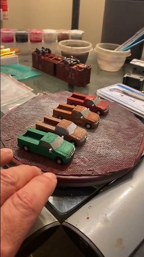 S021 3D printed Ho scale Pickup Trucks