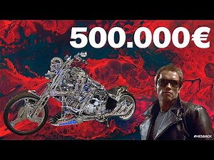 500.000€ MOTORRAD Umbau - Das Terminator Sculpture Bike - Interview