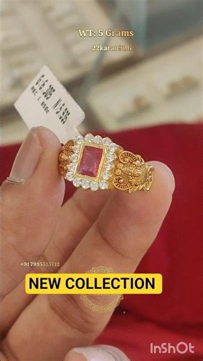 gold Venkateshwara balaji ring designs. 22karat gold balaji ring designs. Venkateshwara balaji ring