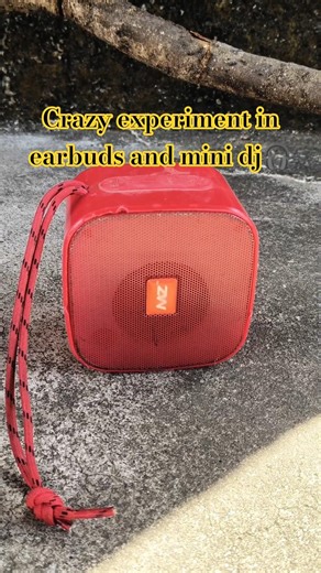 crazy experiment in mini dj and earbuds 🎧🎧 #minivlog #shorts #dailyvlog #viral #dj