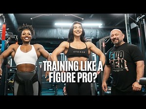 Training Like a Figure Pro??!| Cyd Gillon x Lauralie Chapados Back Workout