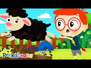 Baa Baa Black Sheep Songs | Peekabeans #nurseryrhymes & #kidssongs