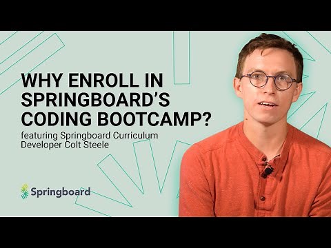 Why Enroll in Springboard's Coding Bootcamp?