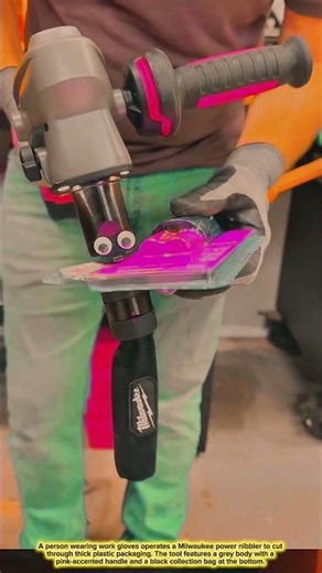 Cutter Power Nibbler: Cutting Heavy Packaging Fast Precise #tool #tools #innovation