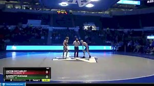 141 lbs Finals (2 Team) - Jacob McCarley, Western Colorado vs Garrett Kuchan, Air Force