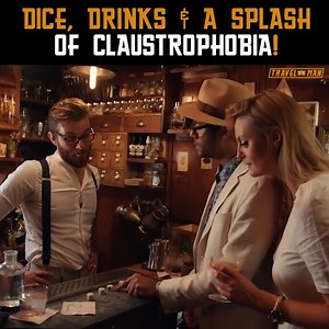 Richard Ayoade & Morgana in the Smallest Bar in the World! 😂 | Travel Man: 48 hrs in