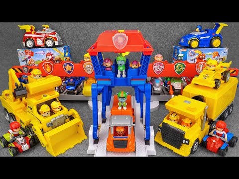 Paw Patrol Toys Unboxing Series | Paw Patrol Truck Pups Truck Stop HQ Collection | Rescue Toys