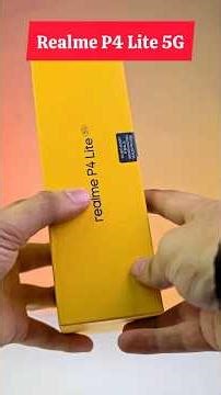 Realme p4 lite 5g Phone unboxing with 7000mah battery 🔋 #smartphone #unboxing