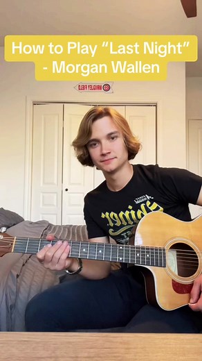 How to Play “Last Night” #morganwallen #guitartok #lastnight #beginnerguitar #guitarlesson #musiciansoftiktok #acousticcover #fyp #foryou