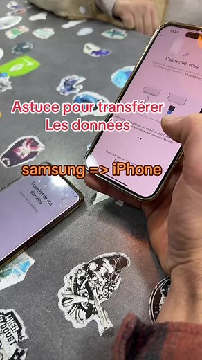 Transférer facilement les données de Samsung vers iPhone