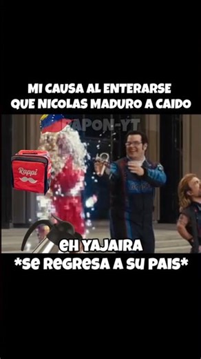 My reaction upon learning that Nicolás Maduro has fallen #humor #memes #youtubeshorts