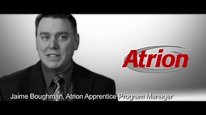 Atrion's Apprentice Program Manager, Jamie Boughman