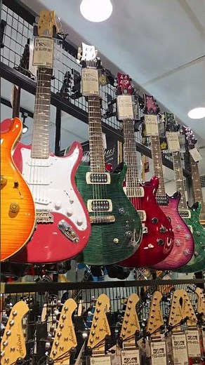 PRS Guitars Singapore at Davis Guitar Music Centre Singapore Official Distributor since 1990s