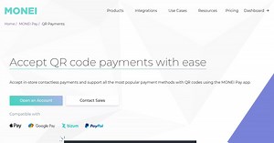 In-store QR code Payments