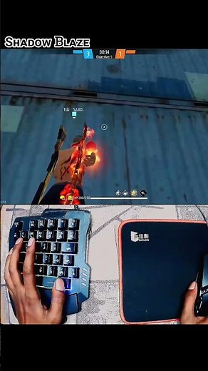 mini pc 🖥️ mouse and keyboard mix pro gamig setup #freefire #freefireshorts #mousekeyboard