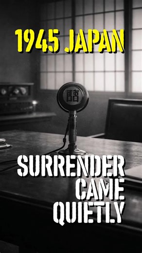 1945 Japan: Surrender Came Quietly #WWII #Japan1945 #Hiroshima #Nagasaki #VJDay #japansurrender