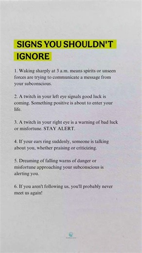 6 Strange Signs You Shouldn’t Ignore 😨 | Hidden Messages Your Body & Mind Send