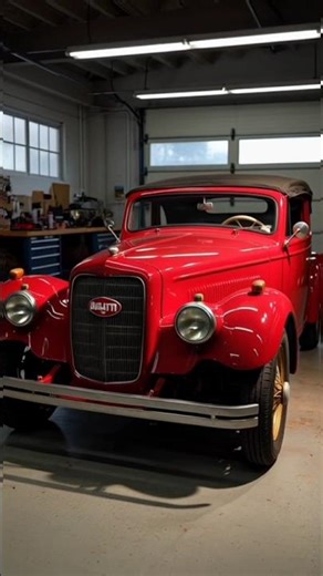 Bugatti 1932 model car restoration #carrestoration #automobile #asmr #bugatti #shorts