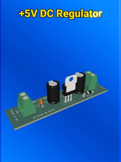 5V Power Supply Circuit with 7805 Voltage Regulator