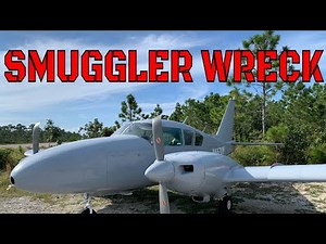 Smuggler Plane Wreck at Sandy Point Bahamas (MYAS)