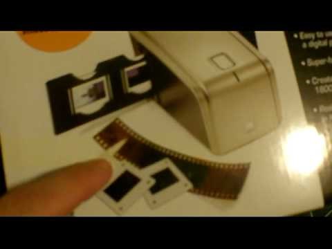 Memor-ease: Slide and Negative image scanner