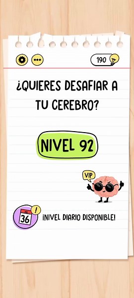 Cómo resolver el nivel 92 de Brain Test