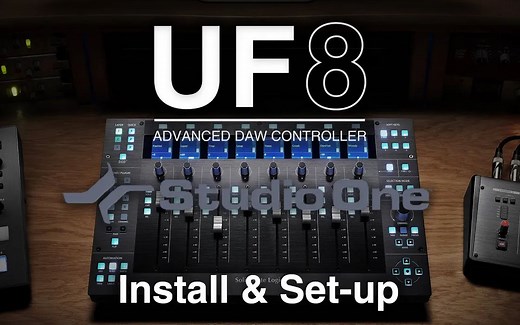 SSL UF8 Midi控制器 Studio one设置及操作教程指南