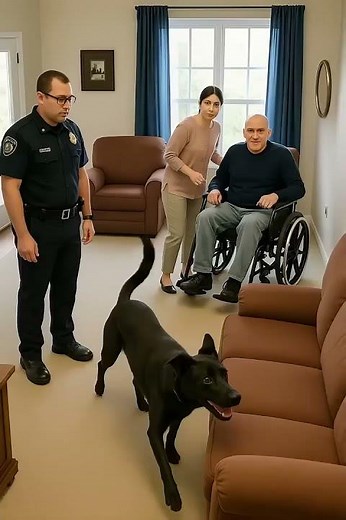 A couple called the police, saying they heard strange noises coming from their sofa