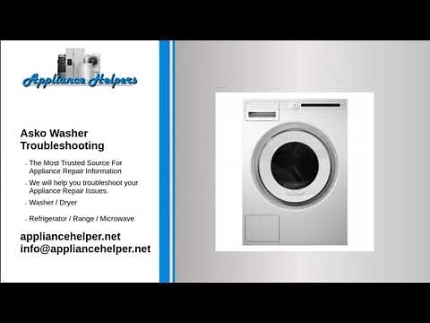 Asko Washer Troubleshooting