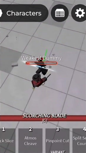 100% Atomic Samurai (Medium Difficulty) #thestrongestbattlegrounds #roblox #combo #oneshot #tsb