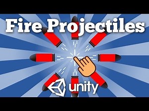 How To Send Or Shoot Projectiles From One Point In Radial Directions In Unity? Simple 2D Tutorial.