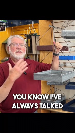 Thinking about an open tray feeder? Here’s why many birders swear by them. 🐤🌿 Watch the full video on our YouTube channel! #BirdFeeders #BackyardBirding #TrayFeeder #MarksBackyardBirds | Backyard Bird Center
