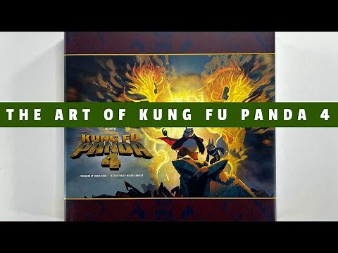 The Art of Kung Fu Panda 4 (flip through) Artbook