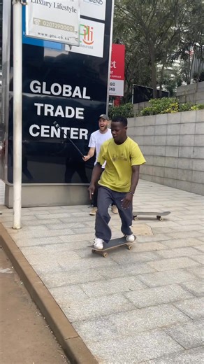 Moses from the raw streets of Nairobi to the smooth lines at Shangilia Skatepark, the grind never stops 🛹🔥 | Uganda Skateboard Society