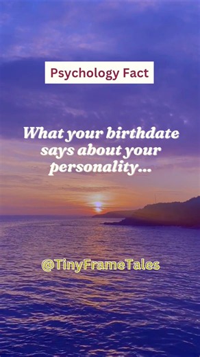 What Your Birthdate Says About Your Personality! 🎂🧠 (Psychology Facts) #shorts