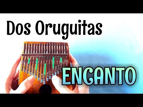 Sebastián Yatra - Dos Oruguitas/Encanto (Easy Kalimba Tabs/Tutorial/Play-Along) - Kalimba Cover