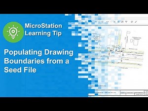 Populating Drawing Boundaries from a Seed File