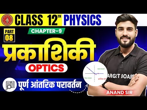 प्रकाशिकी एवं प्रकाशिक यंत्र | Physics Class 12th Chapter 9 | Class 12 Physics Chapter 9 | Class 12