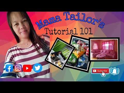 Paano gumawa ng simpleng Punda /How to make a simple pillow case (Tutorial101) Gg's Collection..😊😊,,