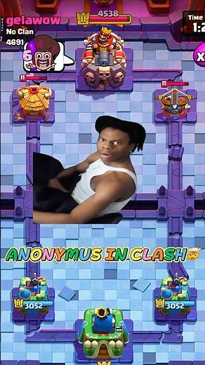 HACKER IN CLASHROYAL🤯#clashroyale